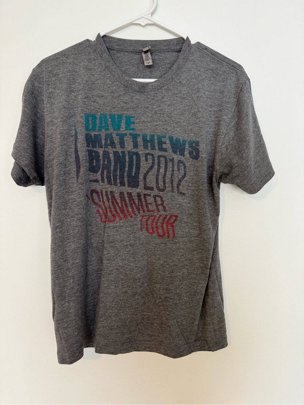 Gray Dave Matthews Band 2012 Summer Tour Graphic Tee